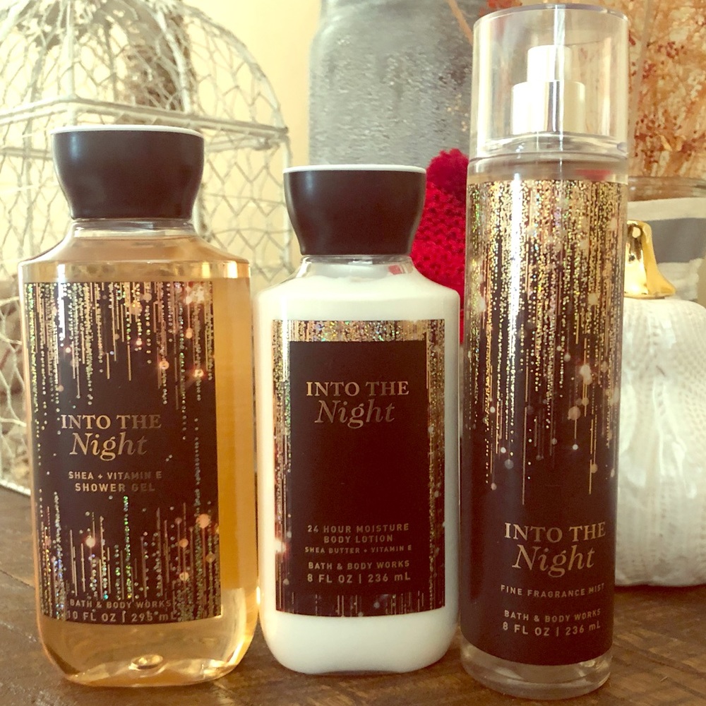Bath and Body Work Into the Night trio